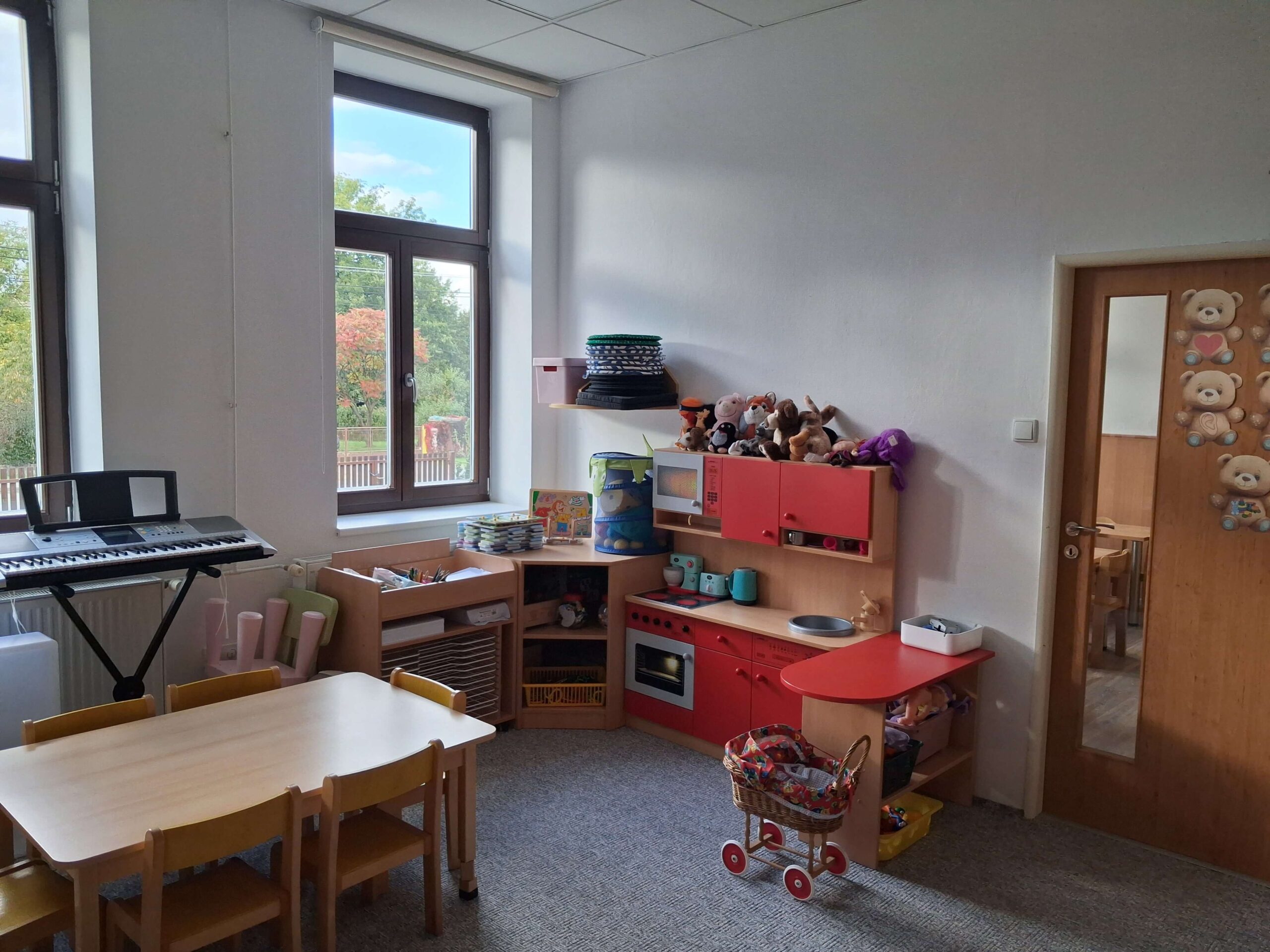 Zbudování ,,malé třídy“ a nové šatny